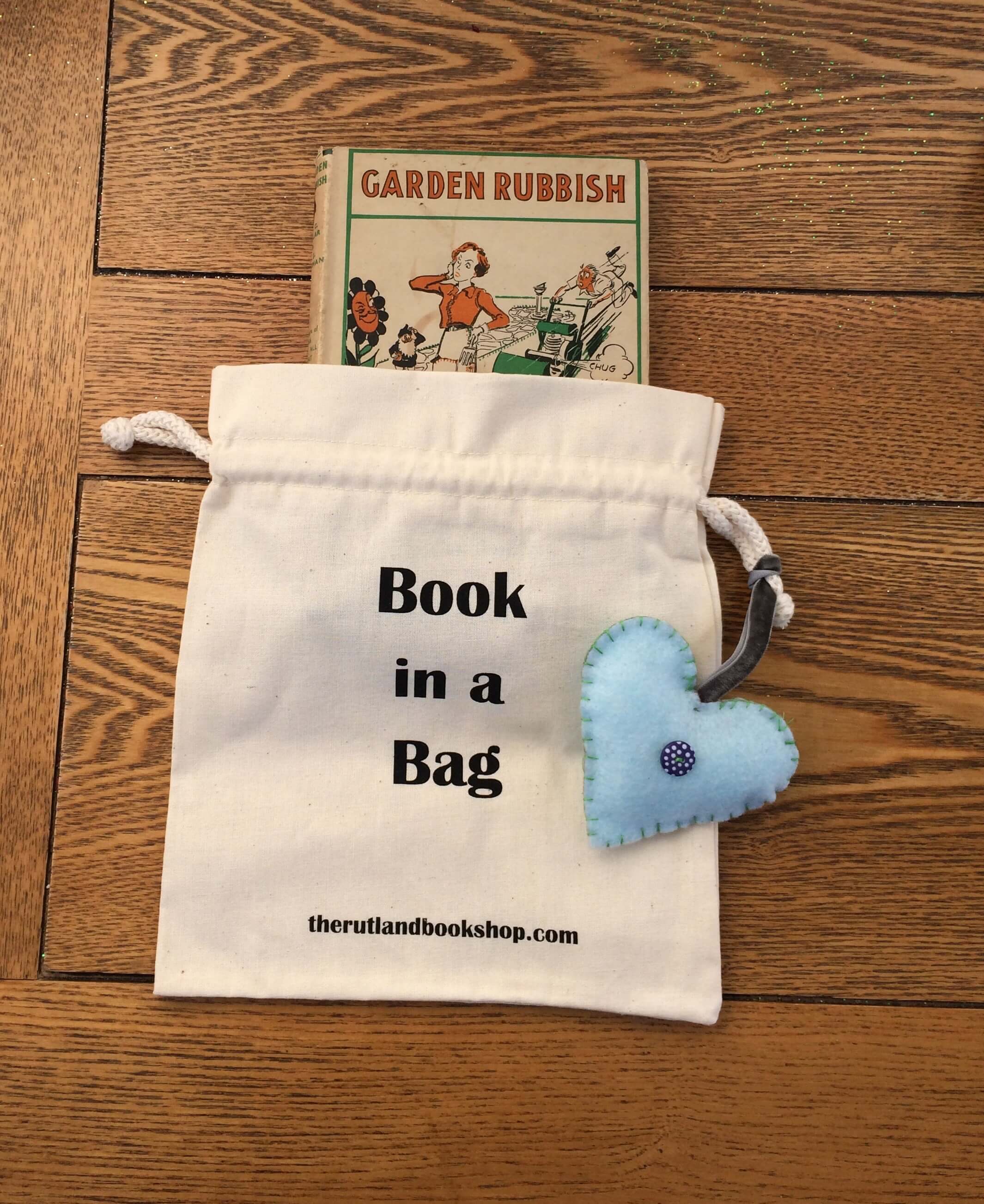Garden Rubbish book in a bag